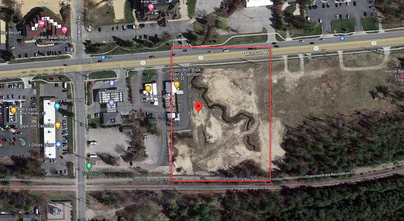 Pebble Brook Fun Park - Aerial Map (newer photo)